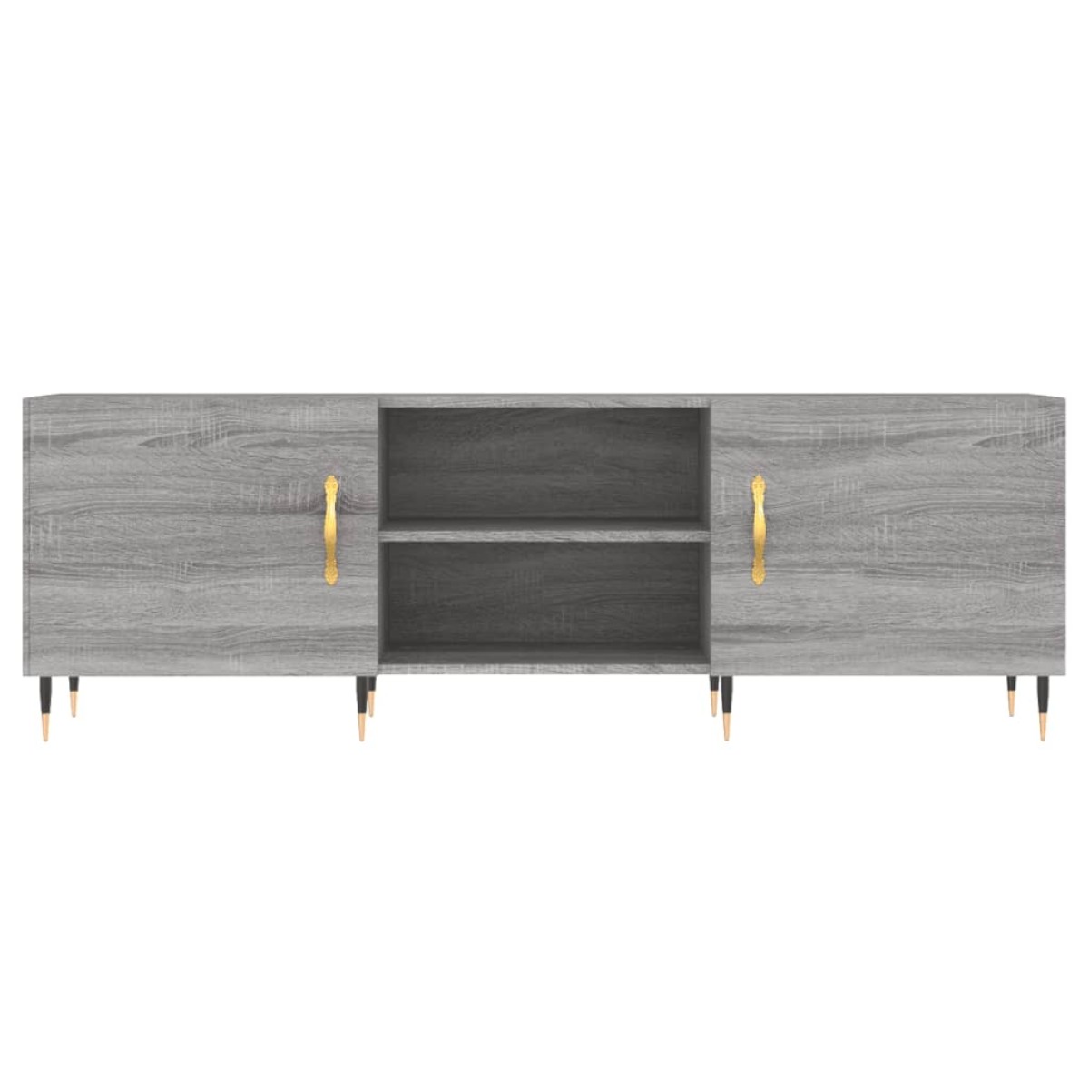 vidaXL Έπιπλο Τηλεόρασης Γκρι Sonoma 150x30x50 εκ. από Επεξεργ. Ξύλο