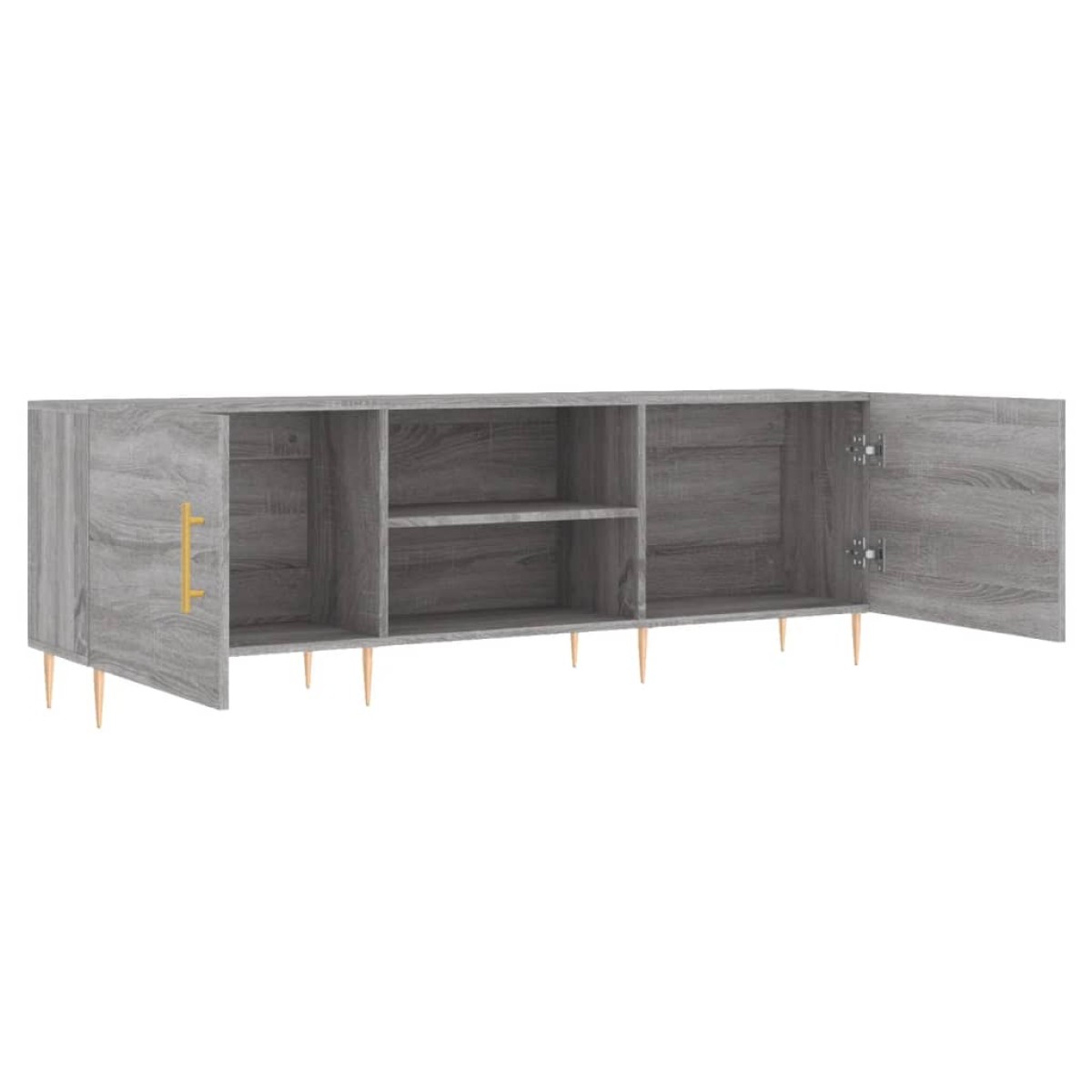 vidaXL Έπιπλο Τηλεόρασης Γκρι Sonoma 150x30x50 εκ. από Επεξεργ. Ξύλο