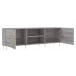 vidaXL Έπιπλο Τηλεόρασης Γκρι Sonoma 150x30x50 εκ. από Επεξεργ. Ξύλο