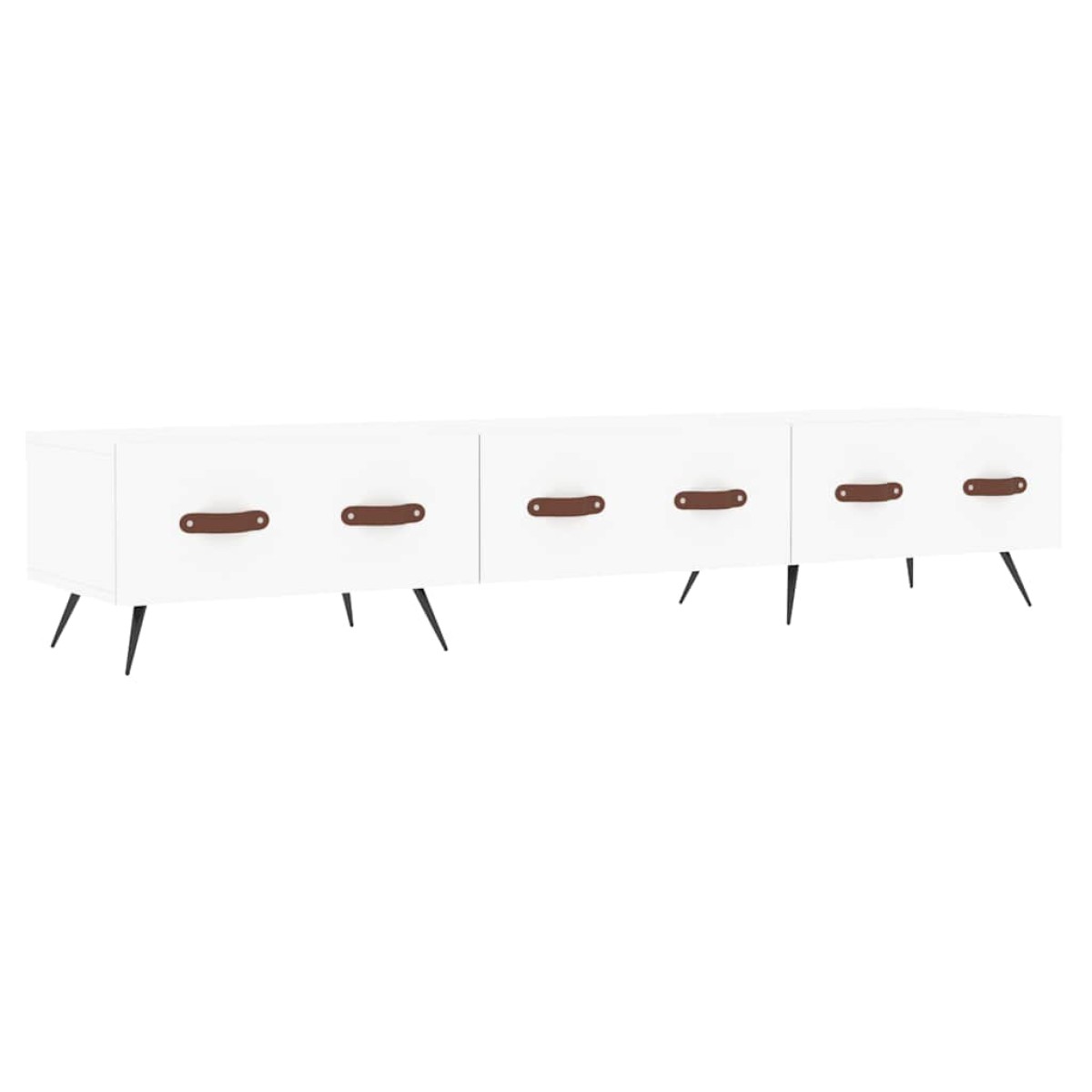 vidaXL Έπιπλο Τηλεόρασης Λευκό 150 x 36 x 30 εκ. Επεξεργασμένο Ξύλο