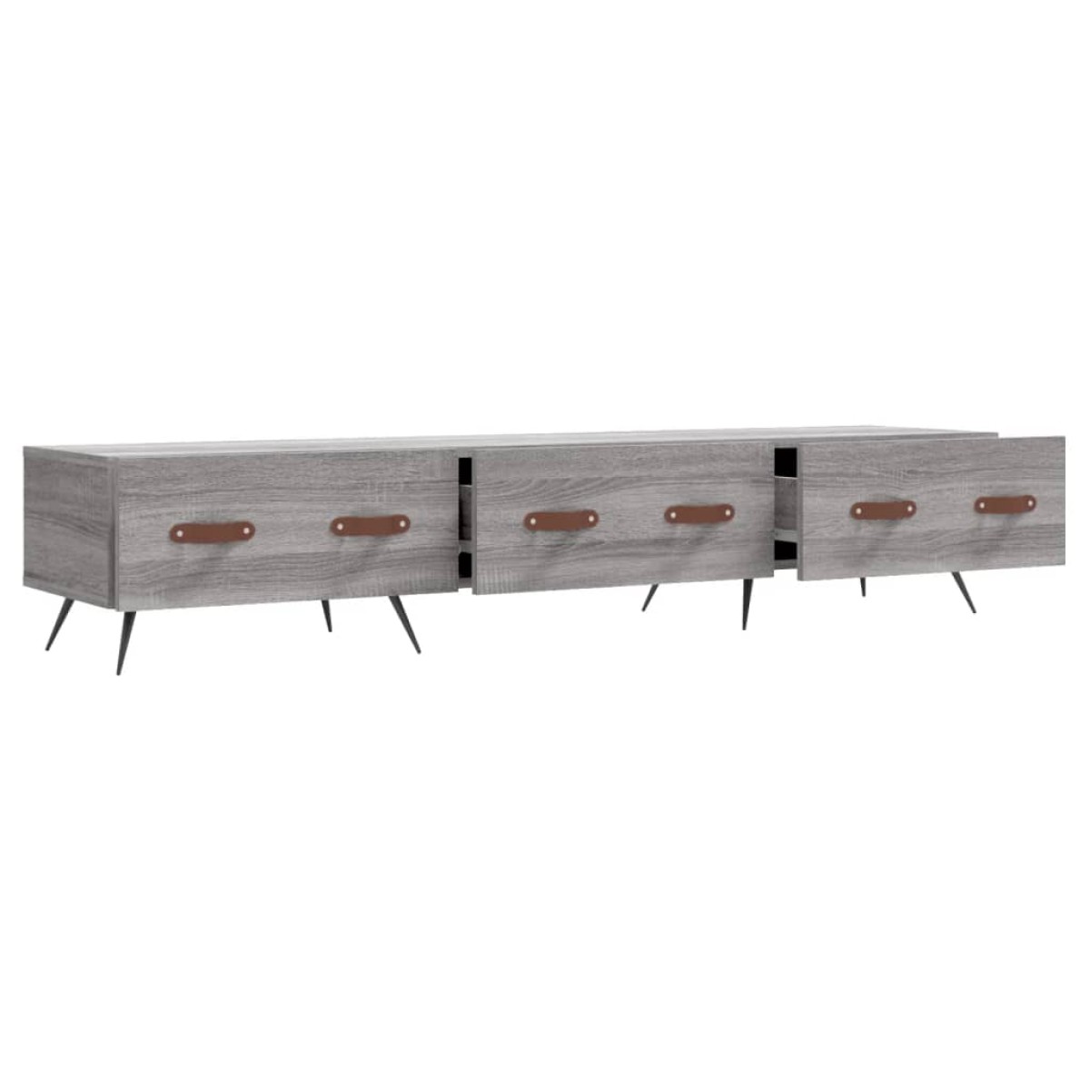 vidaXL Έπιπλο Τηλεόρασης Γκρι Sonoma 150 x 36 x 30 εκ. Επεξεργ. Ξύλο
