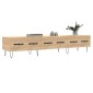 vidaXL Έπιπλο Τηλεόρασης Sonoma Δρυς 150x36x30 εκ. Επεξεργασμένο Ξύλο