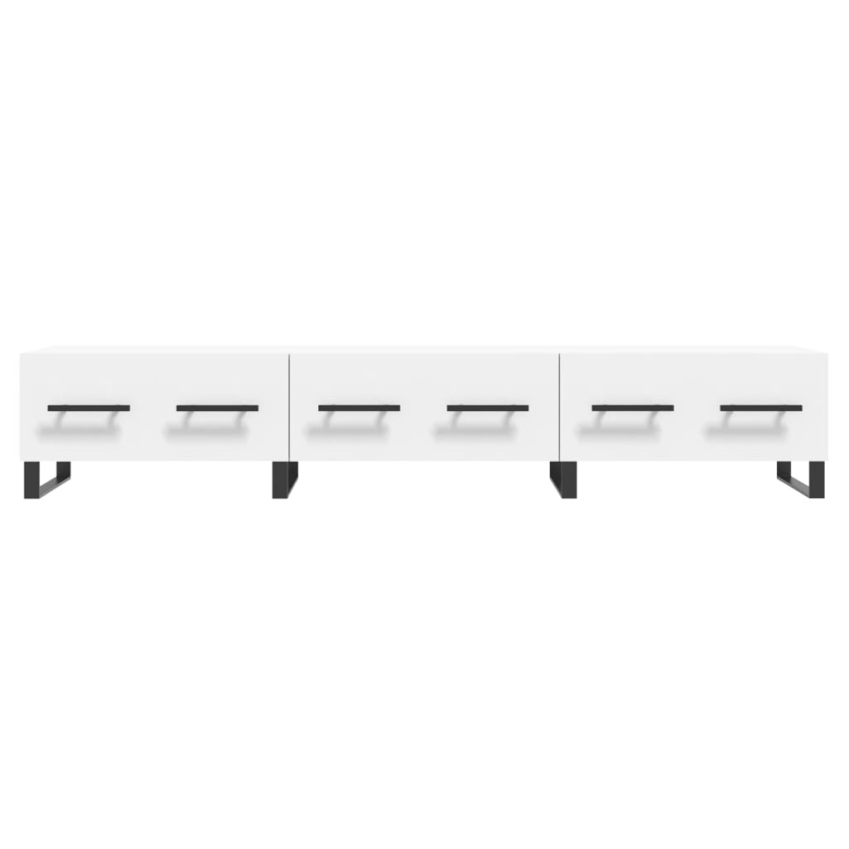 vidaXL Έπιπλο Τηλεόρασης Λευκό 150x36x30 εκ. από Επεξεργασμένο Ξύλο