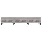 vidaXL Έπιπλο Τηλεόρασης Γκρι Sonoma 150 x 36 x 30 εκ. Επεξεργ. Ξύλο