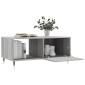 vidaXL Τραπεζάκι Σαλονιού Γκρι Sonoma 90x50x40 εκ. Επεξεργασμένο Ξύλο