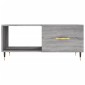 vidaXL Τραπεζάκι Σαλονιού Γκρι Sonoma 90x50x40 εκ. Επεξεργασμένο Ξύλο