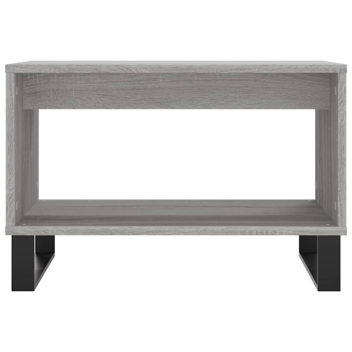 vidaXL Τραπεζάκι Σαλονιού Γκρι Sonoma 60x50x40 εκ. από Επεξεργ. Ξύλο