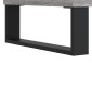 vidaXL Τραπεζάκι Σαλονιού Γκρι Sonoma 60x50x40 εκ. από Επεξεργ. Ξύλο