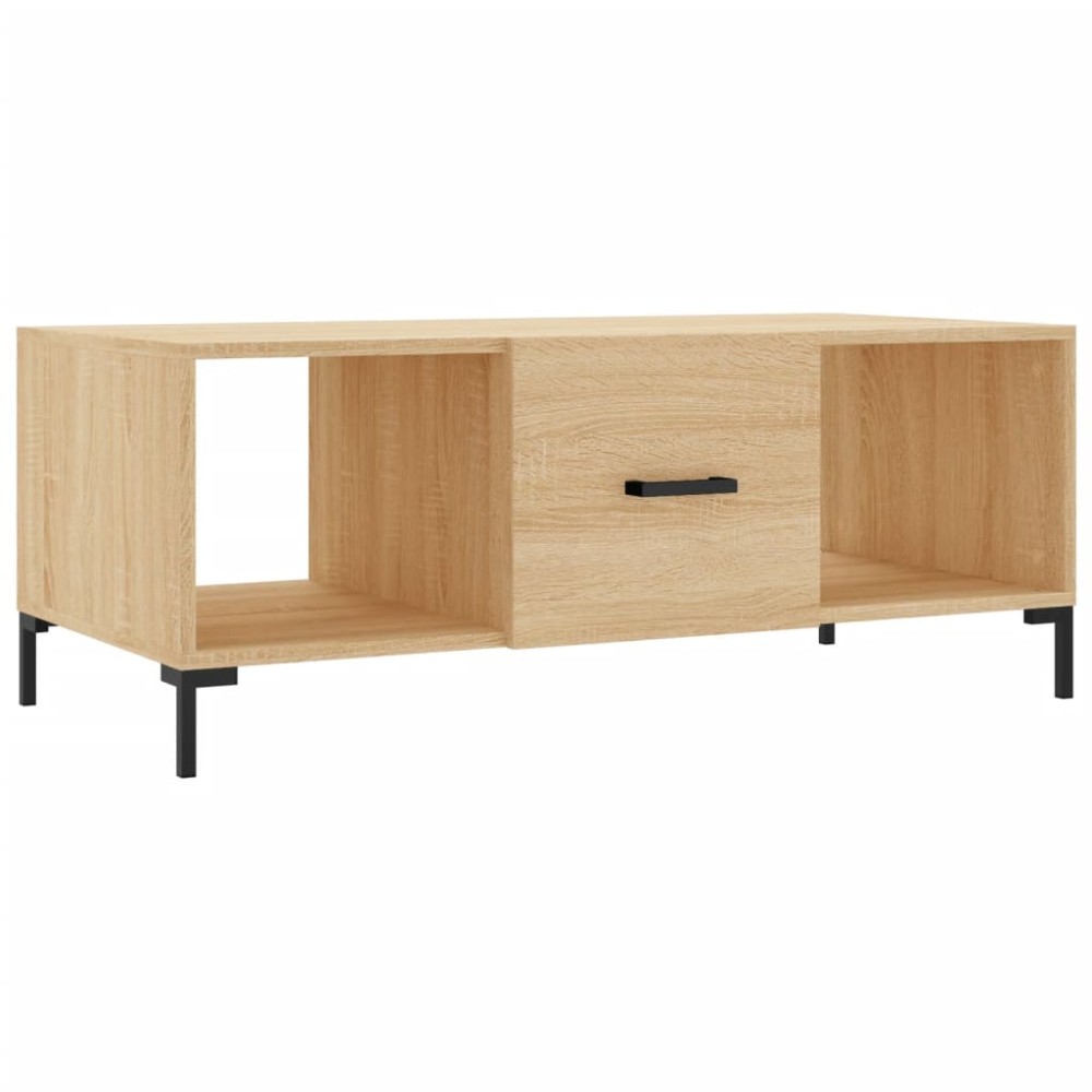 vidaXL Τραπεζάκι Σαλονιού Sonoma Δρυς 102x50x40 εκ. από Επεξεργ. Ξύλο