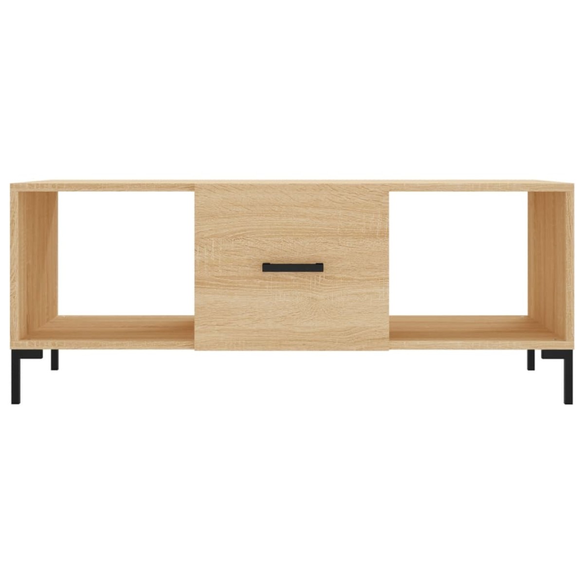 vidaXL Τραπεζάκι Σαλονιού Sonoma Δρυς 102x50x40 εκ. από Επεξεργ. Ξύλο