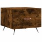 vidaXL Τραπεζάκια Σαλονιού 2 τεμ Καπνιστή Oak 50x50x40 εκ Επεξ. Ξύλο