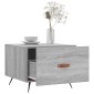 vidaXL Τραπεζάκι Σαλονιού Γκρι Sonoma 50x50x40 εκ. Επεξεργασμένο Ξύλο