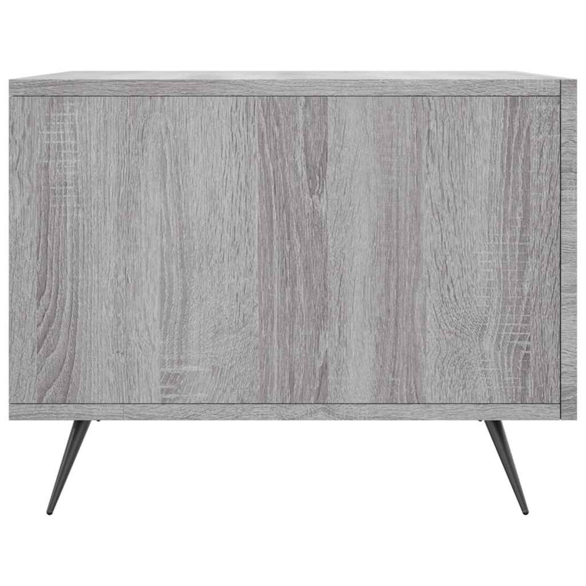 vidaXL Τραπεζάκι Σαλονιού Γκρι Sonoma 50x50x40 εκ. Επεξεργασμένο Ξύλο