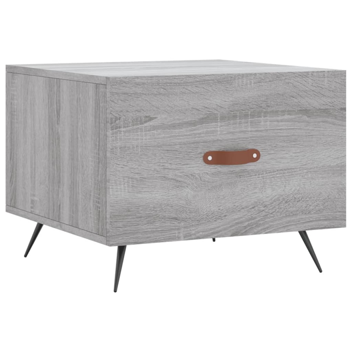 vidaXL Τραπεζάκια Σαλονιού 2 τεμ Γκρι sonoma 50x50x40 εκ Επεξ. Ξύλο