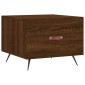 vidaXL Τραπεζάκια Σαλονιού 2 τεμ Brown Oak 50x50x40 εκ Επεξ. Ξύλο