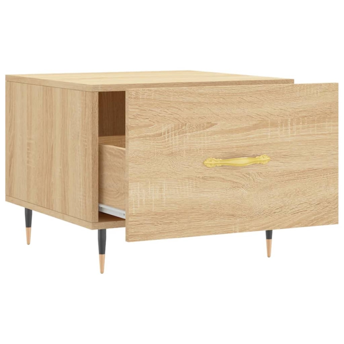 vidaXL Τραπεζάκια Σαλονιού 2 τεμ Sonoma Δρυς 50x50x40 εκ Επεξ. Ξύλο