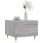 vidaXL Τραπεζάκι Σαλονιού Γκρι Sonoma 50x50x40 εκ. Επεξεργασμένο Ξύλο
