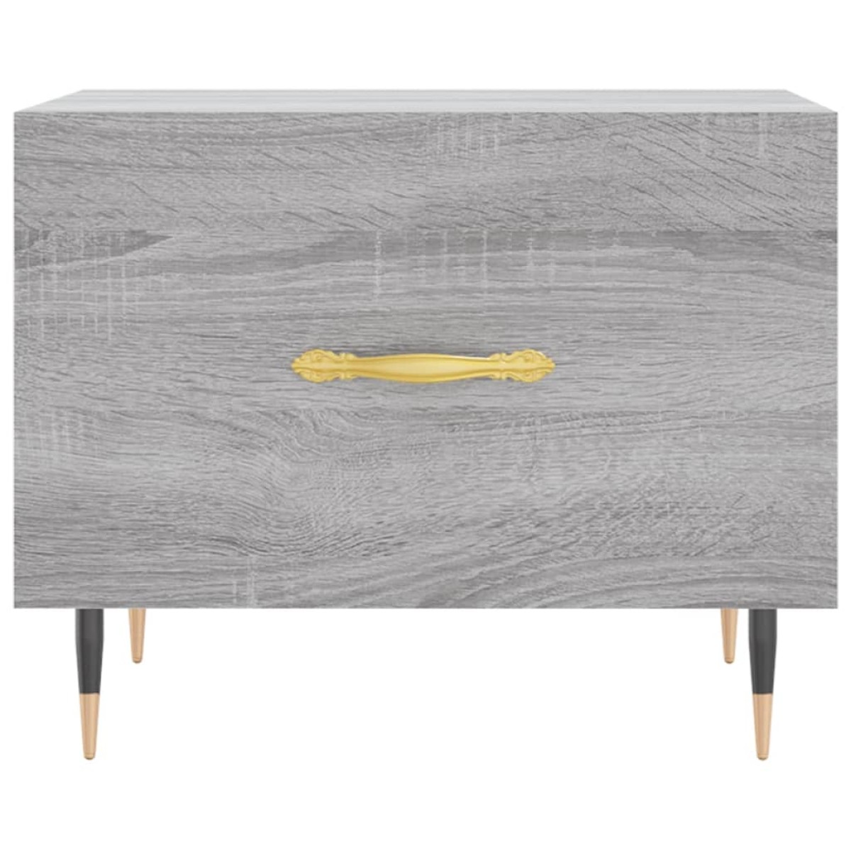 vidaXL Τραπεζάκι Σαλονιού Γκρι Sonoma 50x50x40 εκ. Επεξεργασμένο Ξύλο