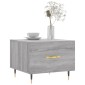 vidaXL Τραπεζάκια Σαλονιού 2 τεμ Γκρι sonoma 50x50x40 εκ Επεξ. Ξύλο