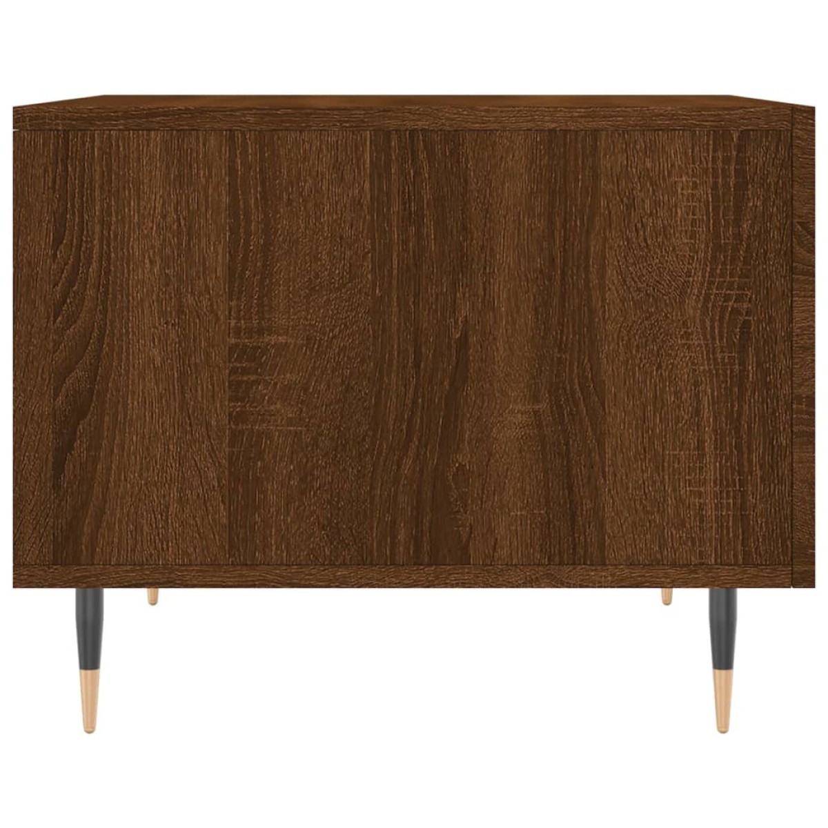 vidaXL Τραπεζάκι Σαλονιού Καφέ Δρυς 50x50x40 εκ. Επεξεργασμένο Ξύλο