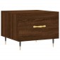 vidaXL Τραπεζάκια Σαλονιού 2 τεμ Brown Oak 50x50x40 εκ Επεξ. Ξύλο