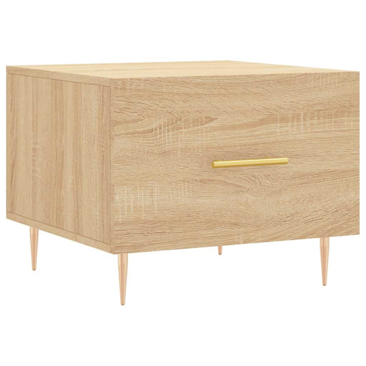 vidaXL Τραπεζάκια Σαλονιού 2 τεμ Sonoma Δρυς 50x50x40 εκ Επεξ. Ξύλο