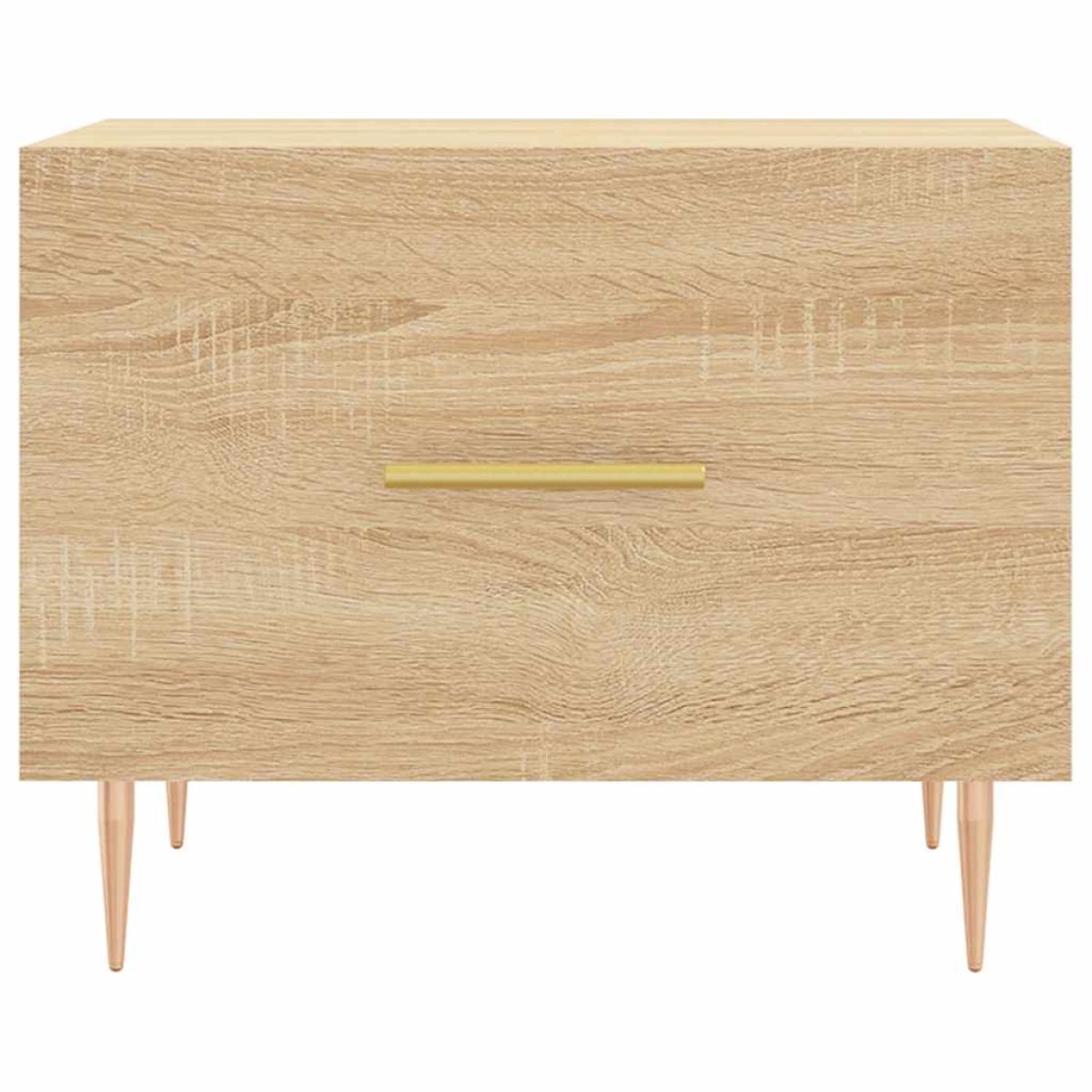 vidaXL Τραπεζάκια Σαλονιού 2 τεμ Sonoma Δρυς 50x50x40 εκ Επεξ. Ξύλο