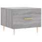 vidaXL Τραπεζάκι Σαλονιού Γκρι Sonoma 50x50x40 εκ. Επεξεργασμένο Ξύλο