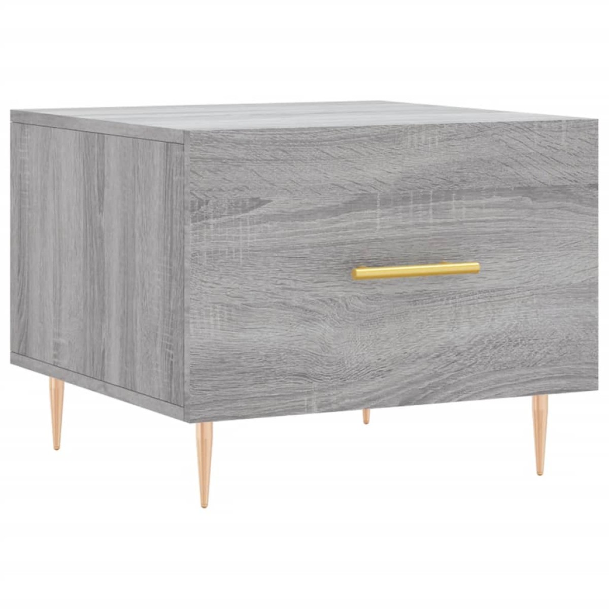 vidaXL Τραπεζάκια Σαλονιού 2 τεμ Γκρι sonoma 50x50x40 εκ Επεξ. Ξύλο