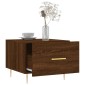 vidaXL Τραπεζάκια Σαλονιού 2 τεμ Brown Oak 50x50x40 εκ Επεξ. Ξύλο