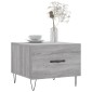 vidaXL Τραπεζάκια Σαλονιού 2 τεμ Γκρι sonoma 50x50x40 εκ Επεξ. Ξύλο