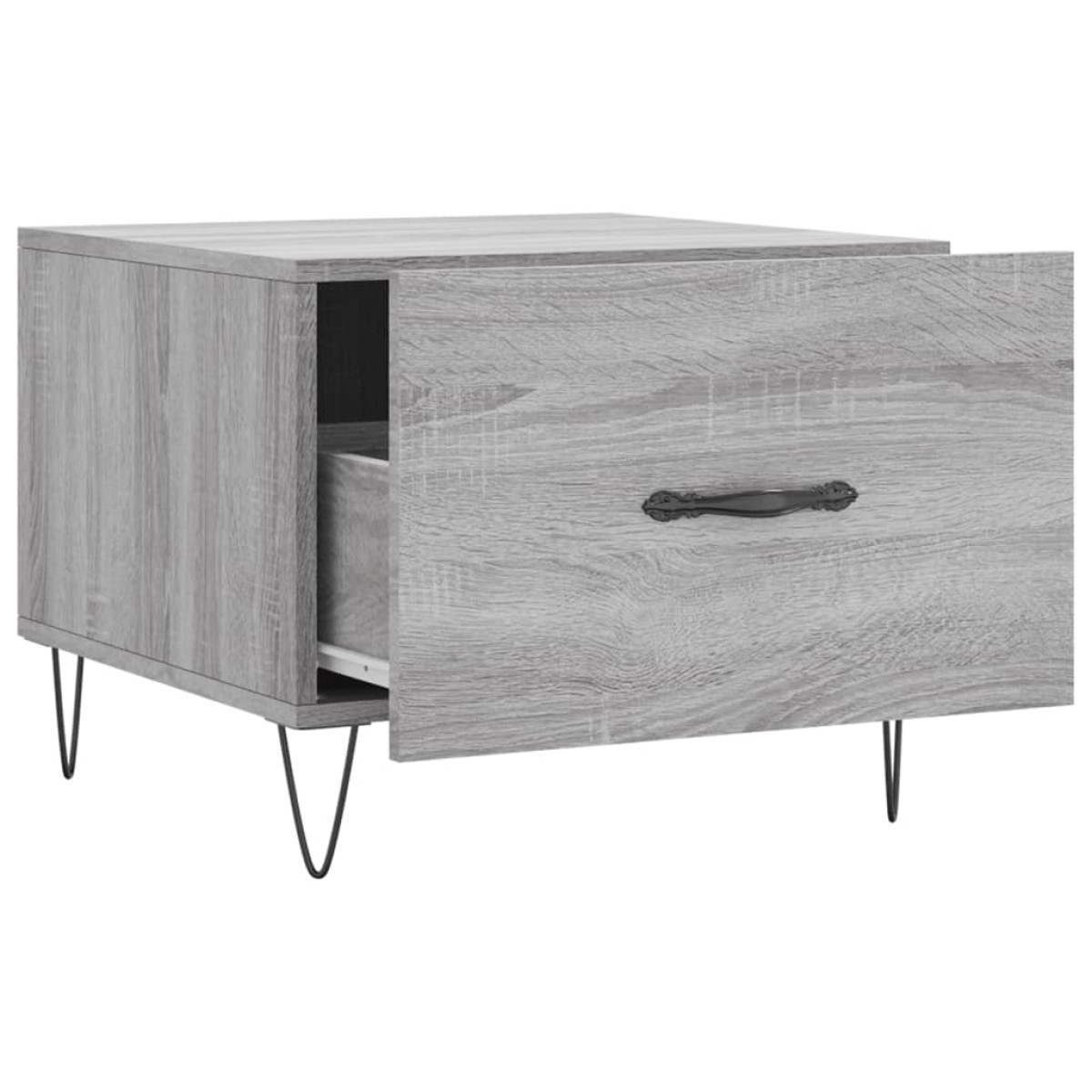 vidaXL Τραπεζάκια Σαλονιού 2 τεμ Γκρι sonoma 50x50x40 εκ Επεξ. Ξύλο