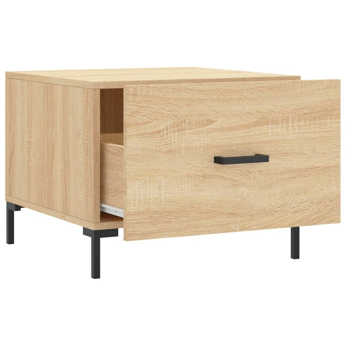 vidaXL Τραπεζάκια Σαλονιού 2 τεμ Sonoma Δρυς 50x50x40 εκ Επεξ. Ξύλο