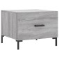 vidaXL Τραπεζάκι Σαλονιού Γκρι Sonoma 50x50x40 εκ. Επεξεργασμένο Ξύλο