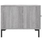 vidaXL Τραπεζάκι Σαλονιού Γκρι Sonoma 50x50x40 εκ. Επεξεργασμένο Ξύλο