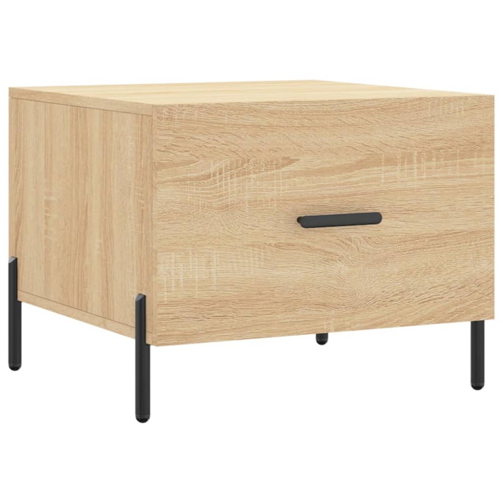 vidaXL Τραπεζάκι Σαλονιού Sonoma Δρυς 50x50x40 εκ. Επεξεργασμένο Ξύλο