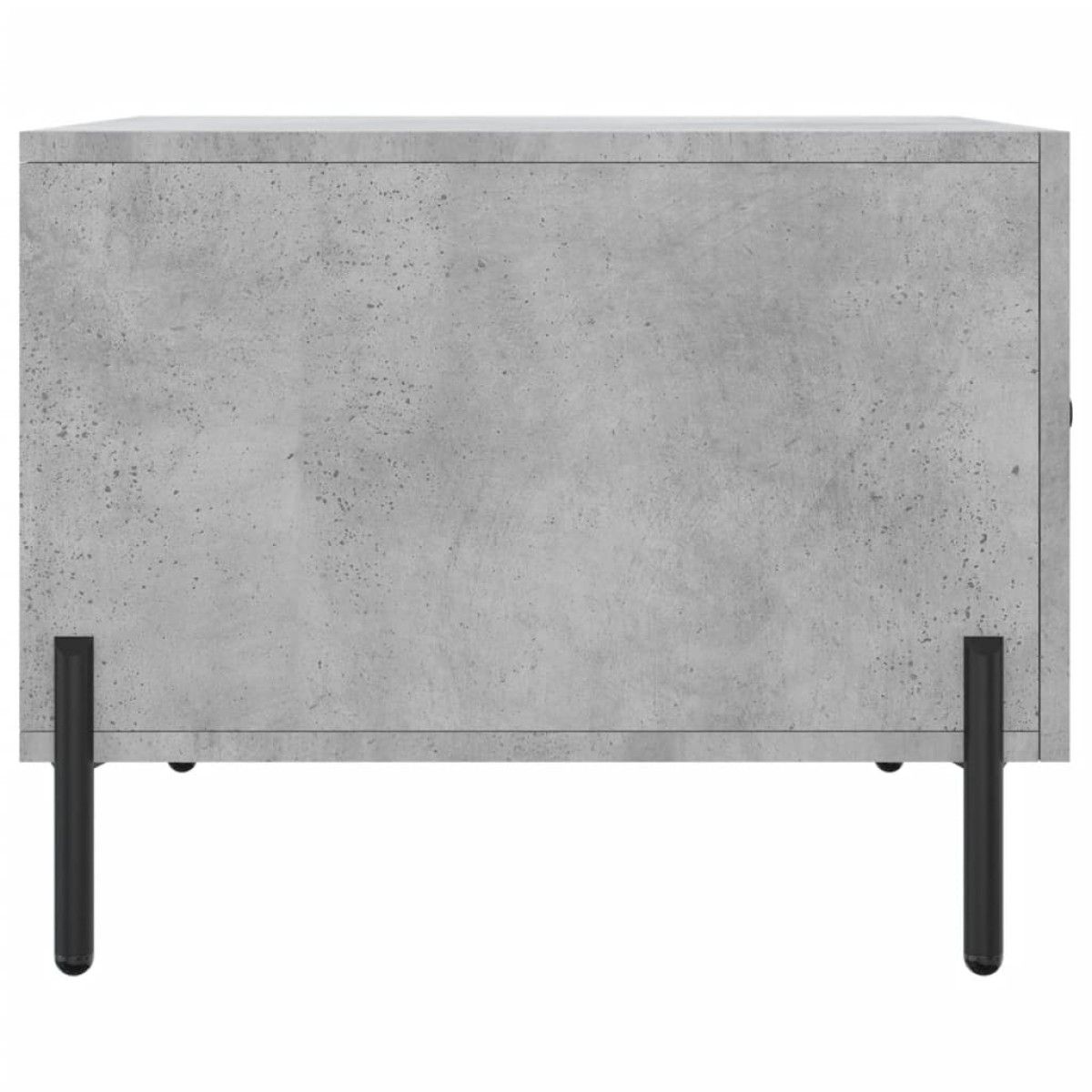 vidaXL Τραπεζάκι Σαλονιού Γκρι Σκυροδ. 50 x 50 x 40 εκ. Επεξεργ. Ξύλο