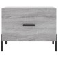 vidaXL Τραπεζάκι Σαλονιού Γκρι Sonoma 50x50x40 εκ. Επεξεργασμένο Ξύλο