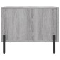 vidaXL Τραπεζάκι Σαλονιού Γκρι Sonoma 50x50x40 εκ. Επεξεργασμένο Ξύλο
