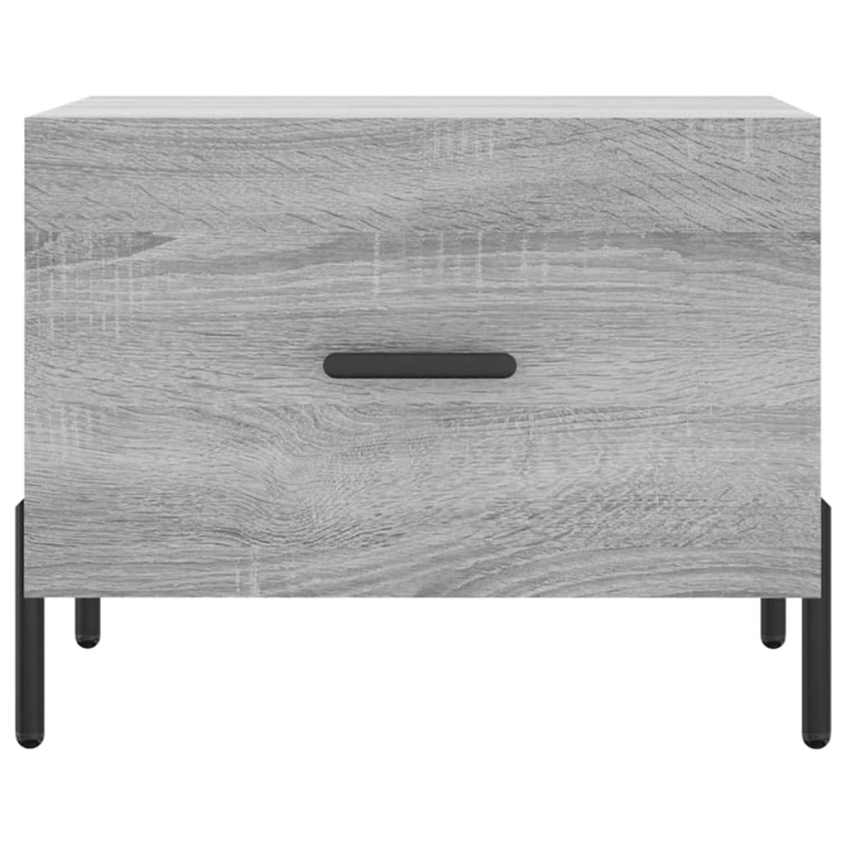 vidaXL Τραπεζάκια Σαλονιού 2 τεμ Γκρι sonoma 50x50x40 εκ Επεξ. Ξύλο