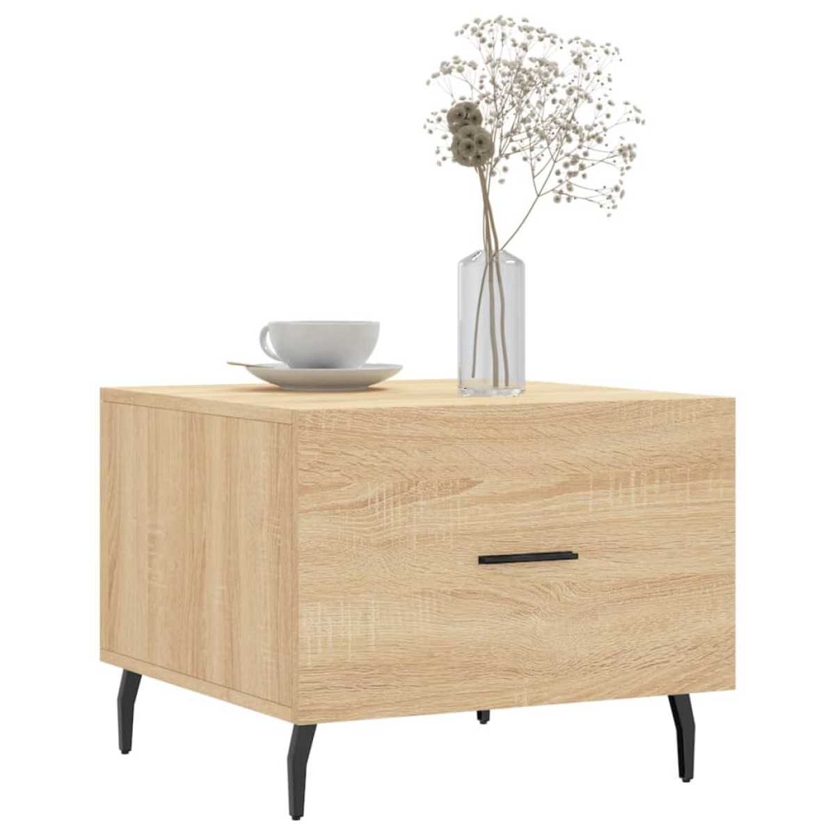 vidaXL Τραπεζάκι Σαλονιού Sonoma Δρυς 50x50x40 εκ. Επεξεργασμένο Ξύλο