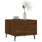 vidaXL Τραπεζάκια Σαλονιού 2 τεμ Brown Oak 50x50x40 εκ Επεξ. Ξύλο