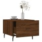 vidaXL Τραπεζάκια Σαλονιού 2 τεμ Brown Oak 50x50x40 εκ Επεξ. Ξύλο