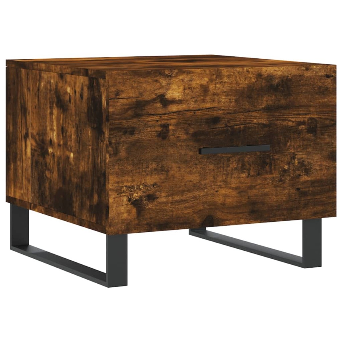 vidaXL Τραπεζάκια Σαλονιού 2 τεμ Καπνιστή Oak 50x50x40 εκ Επεξ. Ξύλο