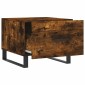vidaXL Τραπεζάκια Σαλονιού 2 τεμ Καπνιστή Oak 50x50x40 εκ Επεξ. Ξύλο