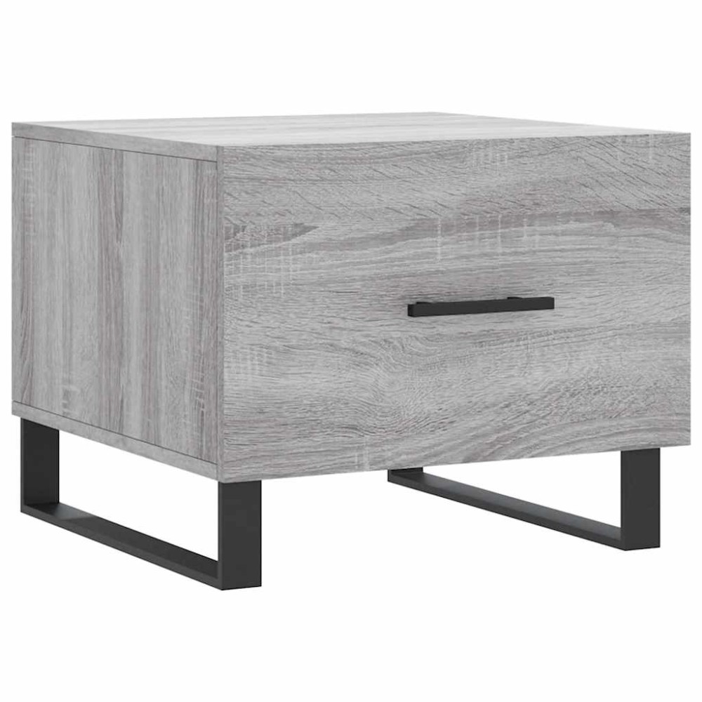 vidaXL Τραπεζάκι Σαλονιού Γκρι Sonoma 50x50x40 εκ. Επεξεργασμένο Ξύλο