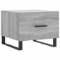 vidaXL Τραπεζάκι Σαλονιού Γκρι Sonoma 50x50x40 εκ. Επεξεργασμένο Ξύλο