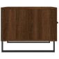 vidaXL Τραπεζάκι Σαλονιού Καφέ Δρυς 50x50x40 εκ. Επεξεργασμένο Ξύλο