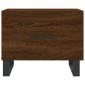 vidaXL Τραπεζάκια Σαλονιού 2 τεμ Brown Oak 50x50x40 εκ Επεξ. Ξύλο