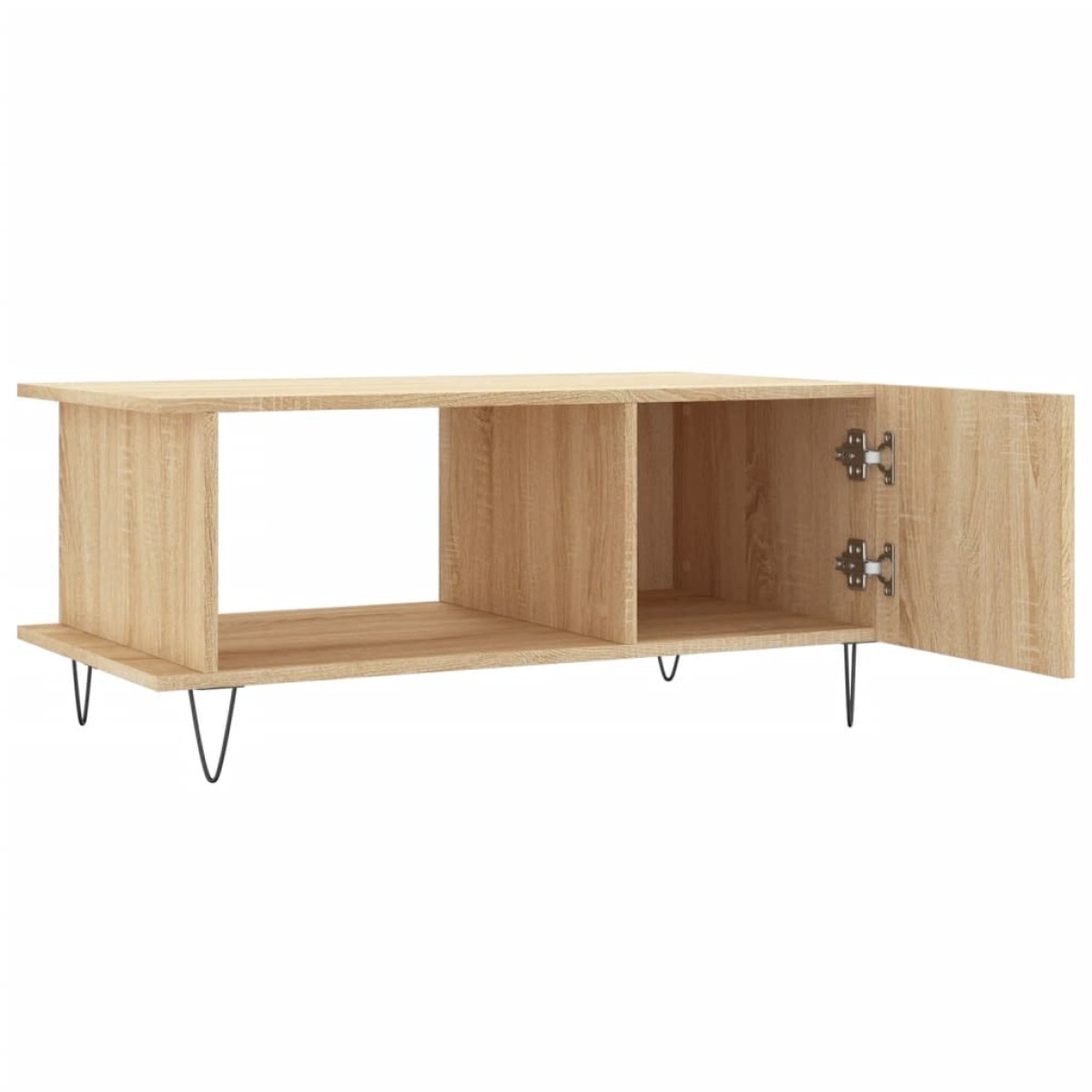 vidaXL Τραπεζάκι Σαλονιού Sonoma Δρυς 90x50x40 εκ. Επεξεργασμένο Ξύλο